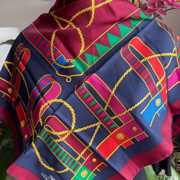 LongChamp Silk Scarf - Picture 6 of 14